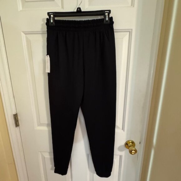 Soft Modal Blend Black Joggers - Better/Together Aesthetic Lounge Pants, Size S - Picture 2 of 5